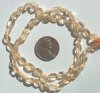14 inch strand of 8x5mm Citrine Oval Beads